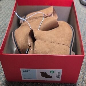 Kids Tan Dress Shoes